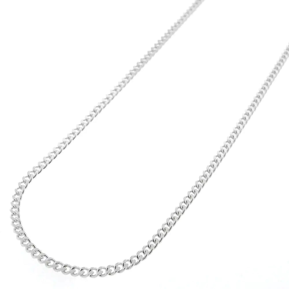 Cuban Chain, Sterling Silver