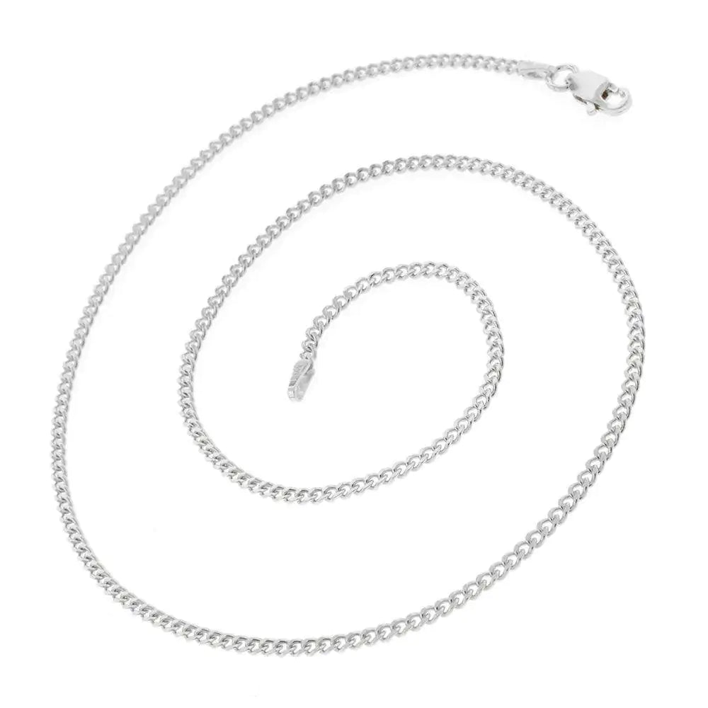 Cuban Chain, Sterling Silver