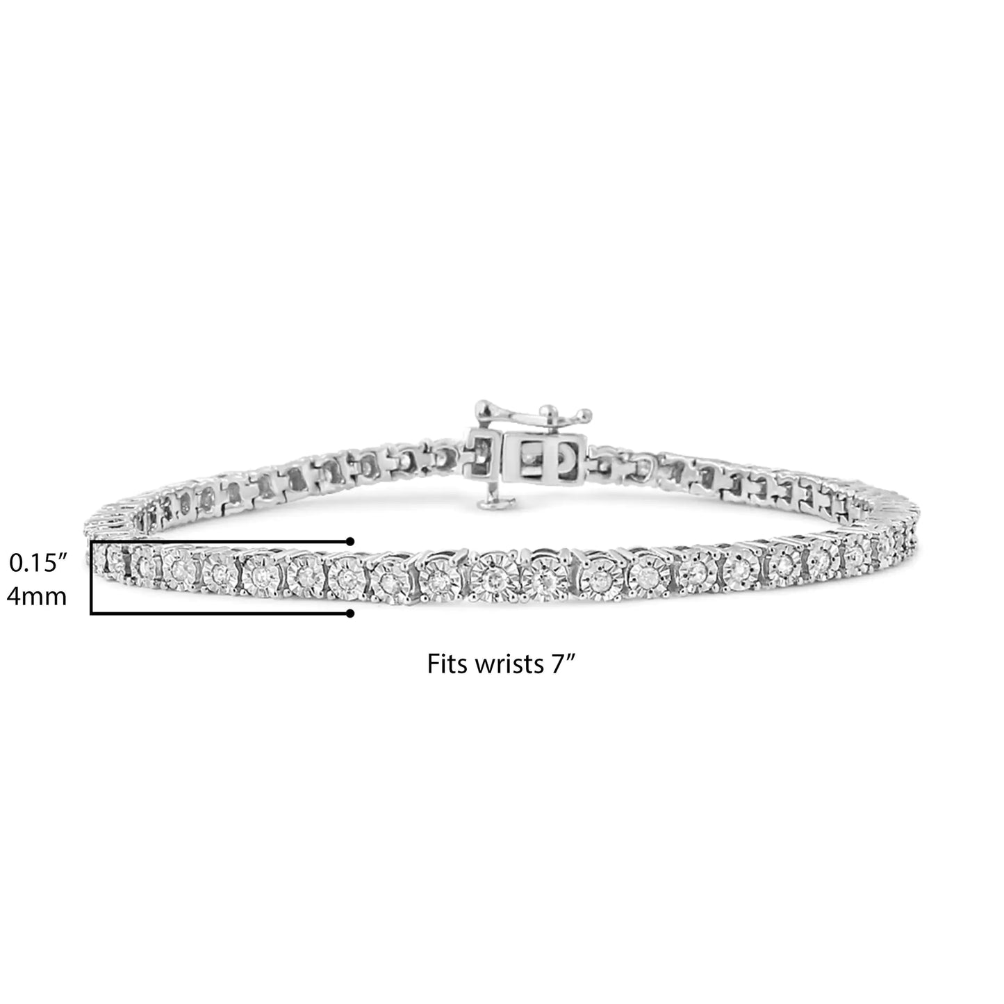 Diamond Tennis Bracelet - 7"